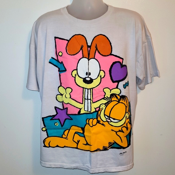 Other - Vintage Single stitch Garfield and Odie  Jim Davis T shirt. VTG Shirt